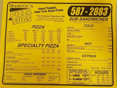 August 2023. . Dominos pizza johnstown menu